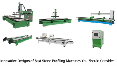 Innovative Designs of Best Stone Profiling Machines You Should Consider