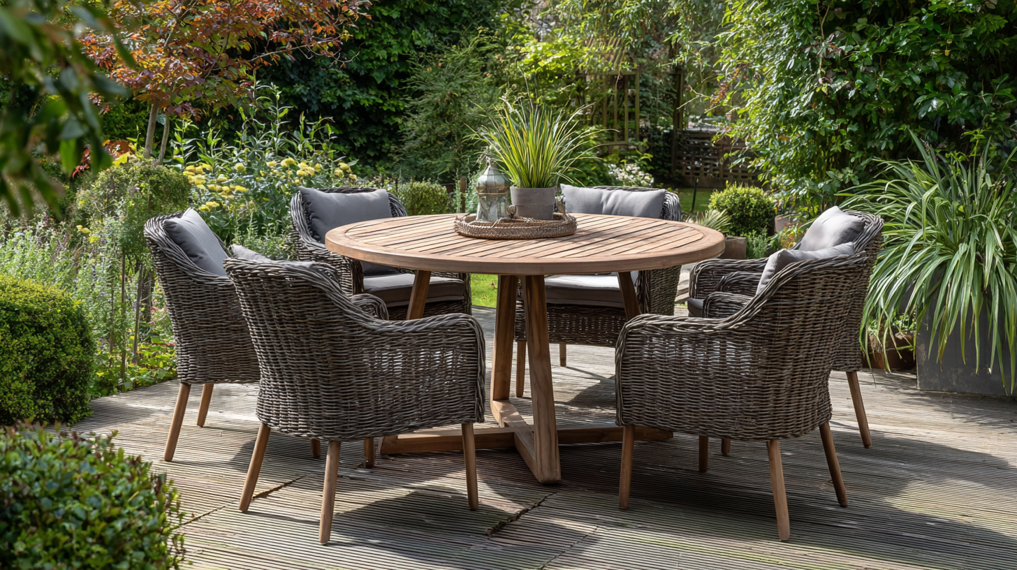 Ultimate Showdown: The Top 5 Garden Tables and Chairs for Your Outdoor Space
