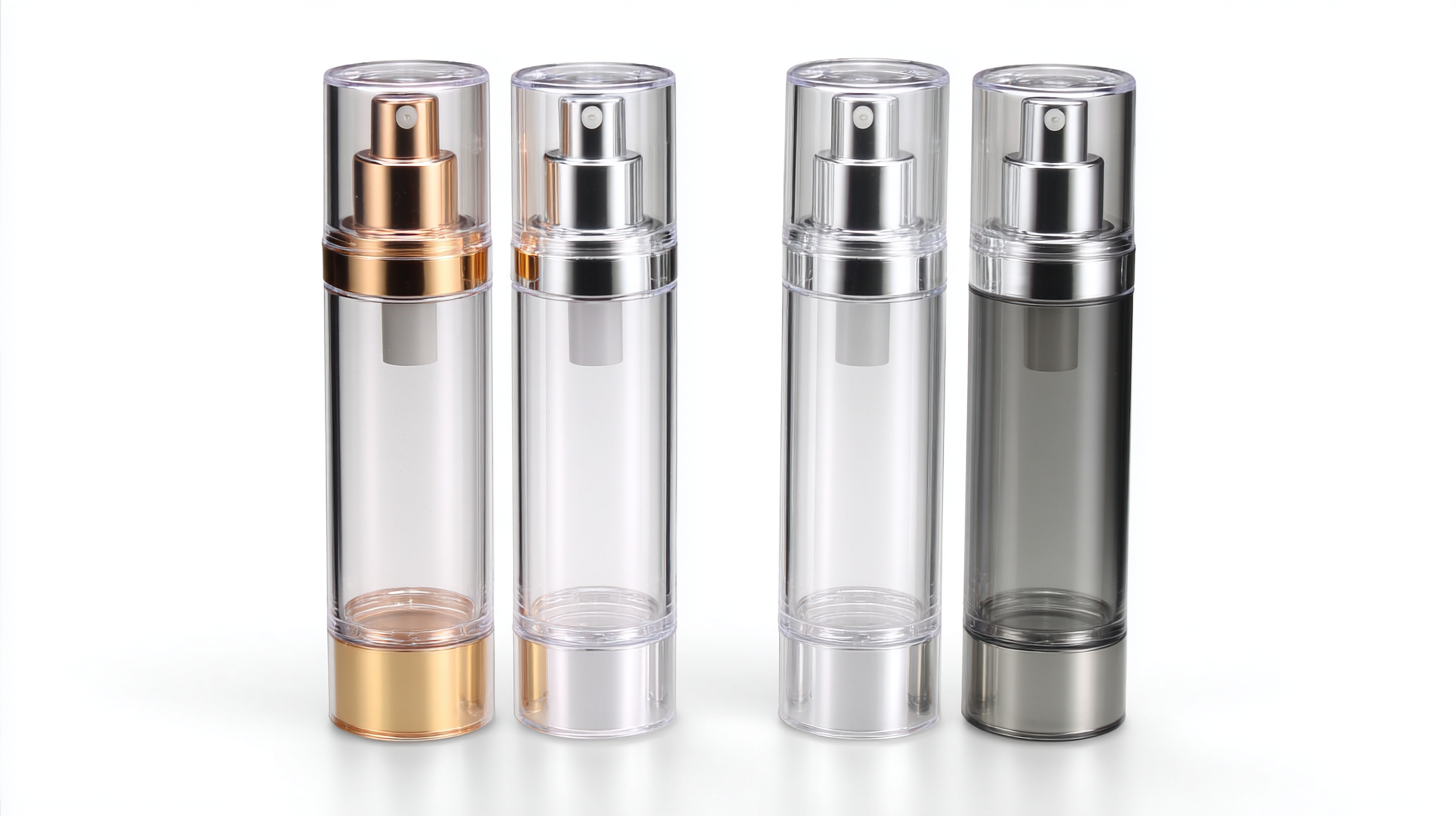 Ultimate Guide to Choosing the Best Airless Cosmetic Pump Bottles for Preserving Product Integrity
