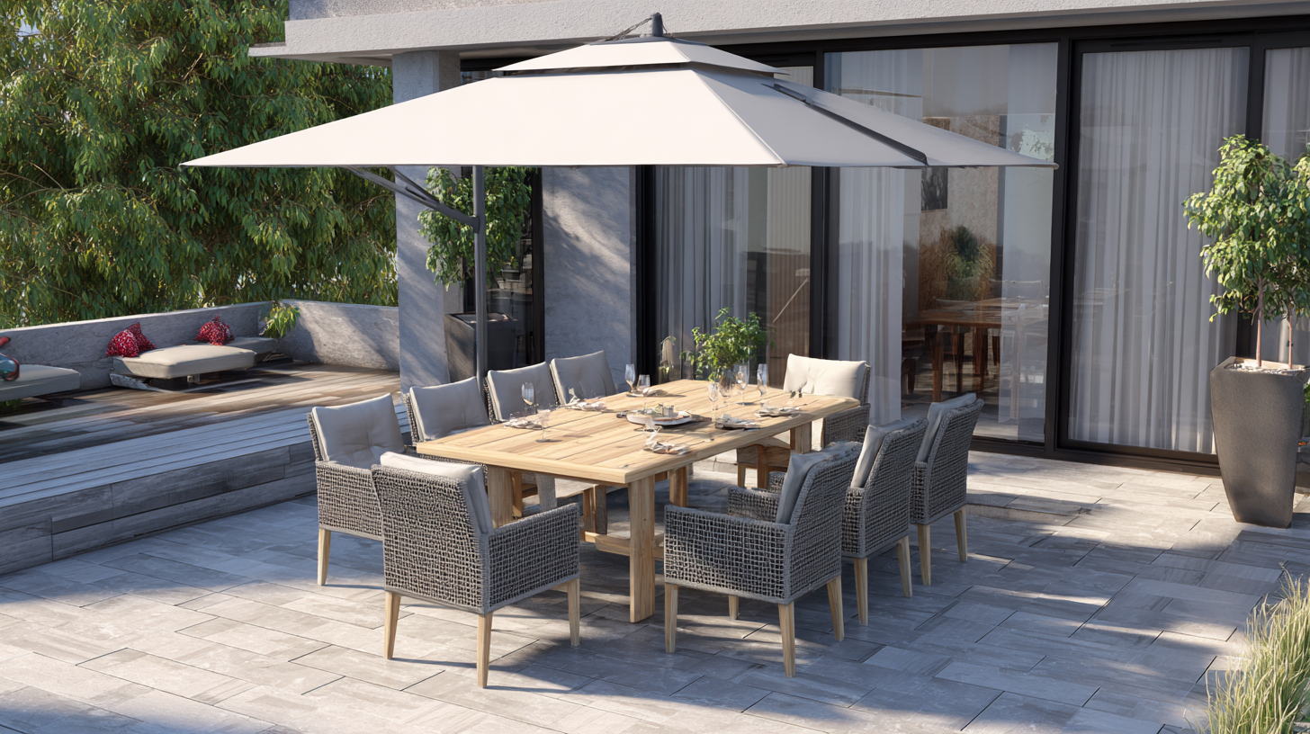 China's Premier Outdoor Dining Set Revolutionizing Global Markets