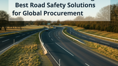 Essential Guide to Choosing the Best Road Safety Solutions for Global Procurement