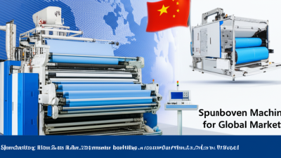 Crafting Excellence: China's Premier Spunbonding Nonwoven Machines for Global Markets