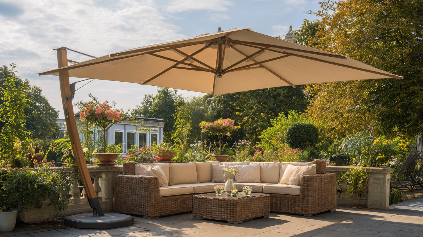 The Future of Garden Umbrellas: Innovations Shaping Outdoor Comfort and Style