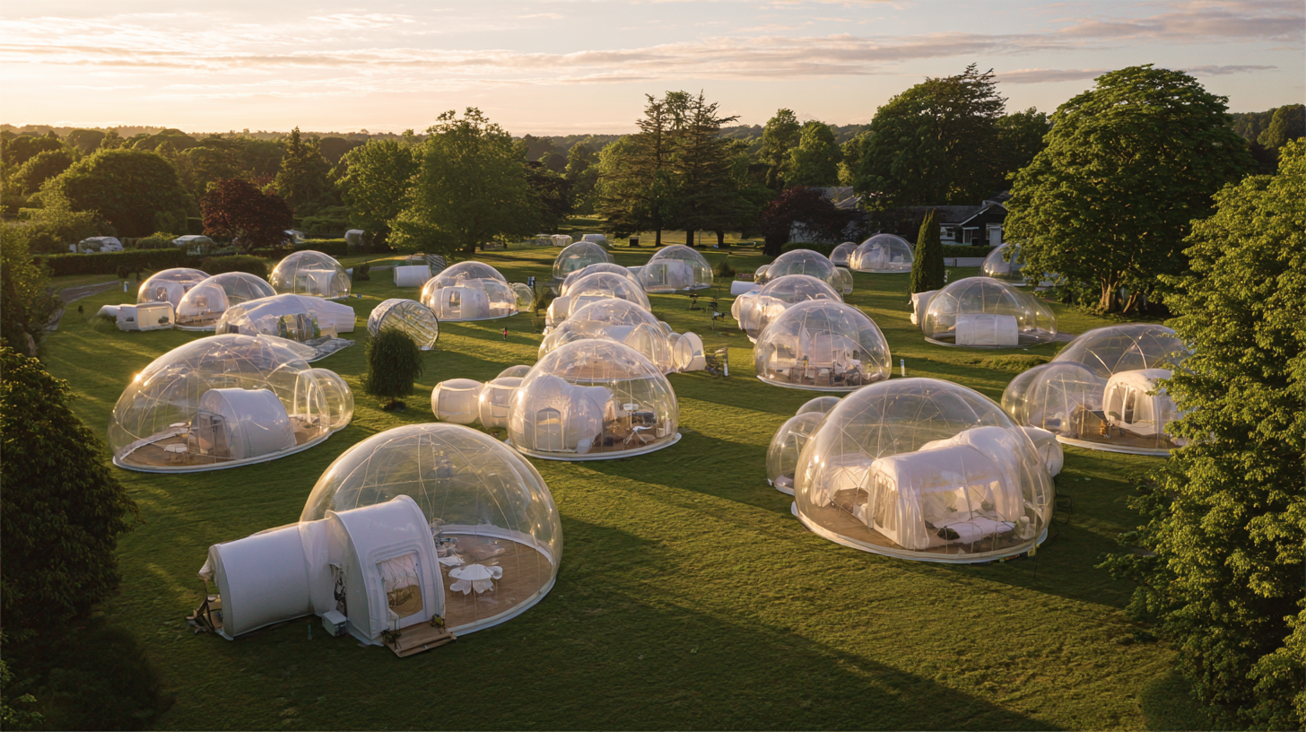 Unveiling the Advantages of Inflatable Bubble Tents in Outdoor Events and Activities