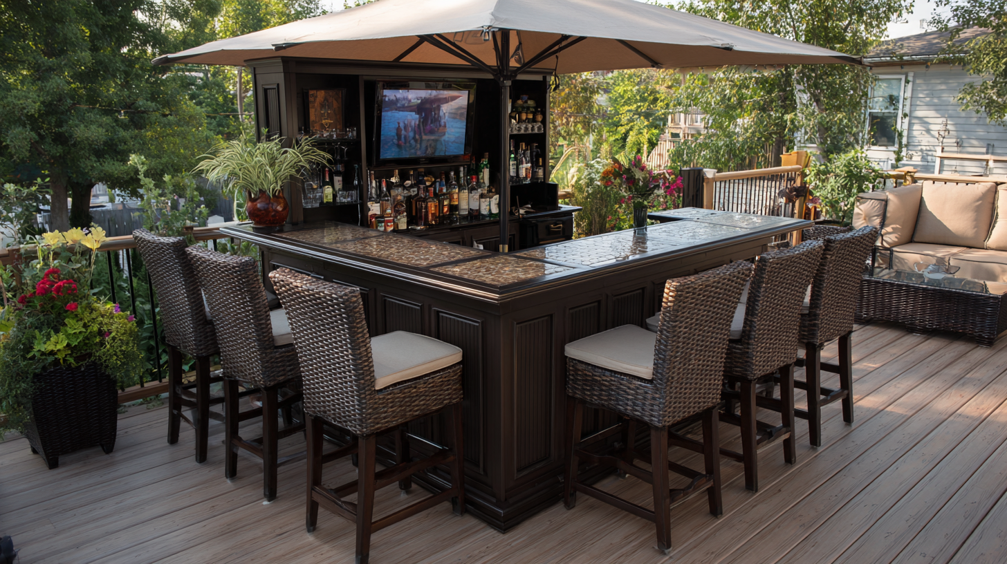Innovative Outdoor Table Bar Ideas to Elevate Your Entertaining Space