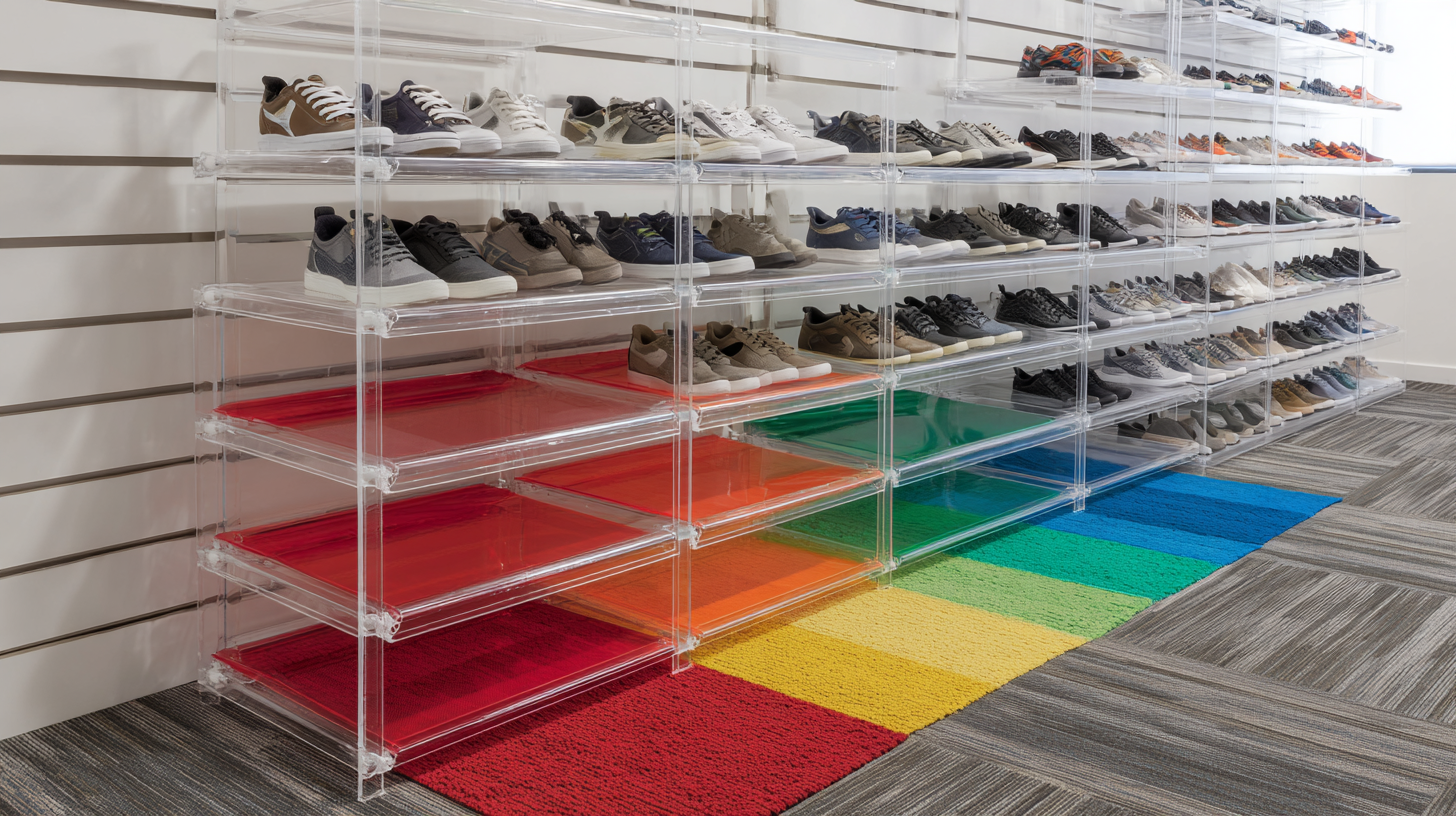 Creative Floor Mat Display Rack Examples for Your Retail Environment