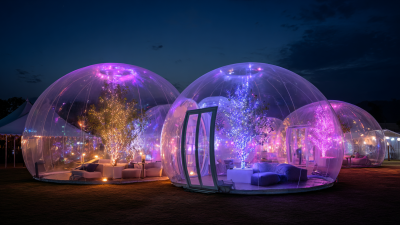 Unveiling the Advantages of Inflatable Bubble Tents in Outdoor Events and Activities