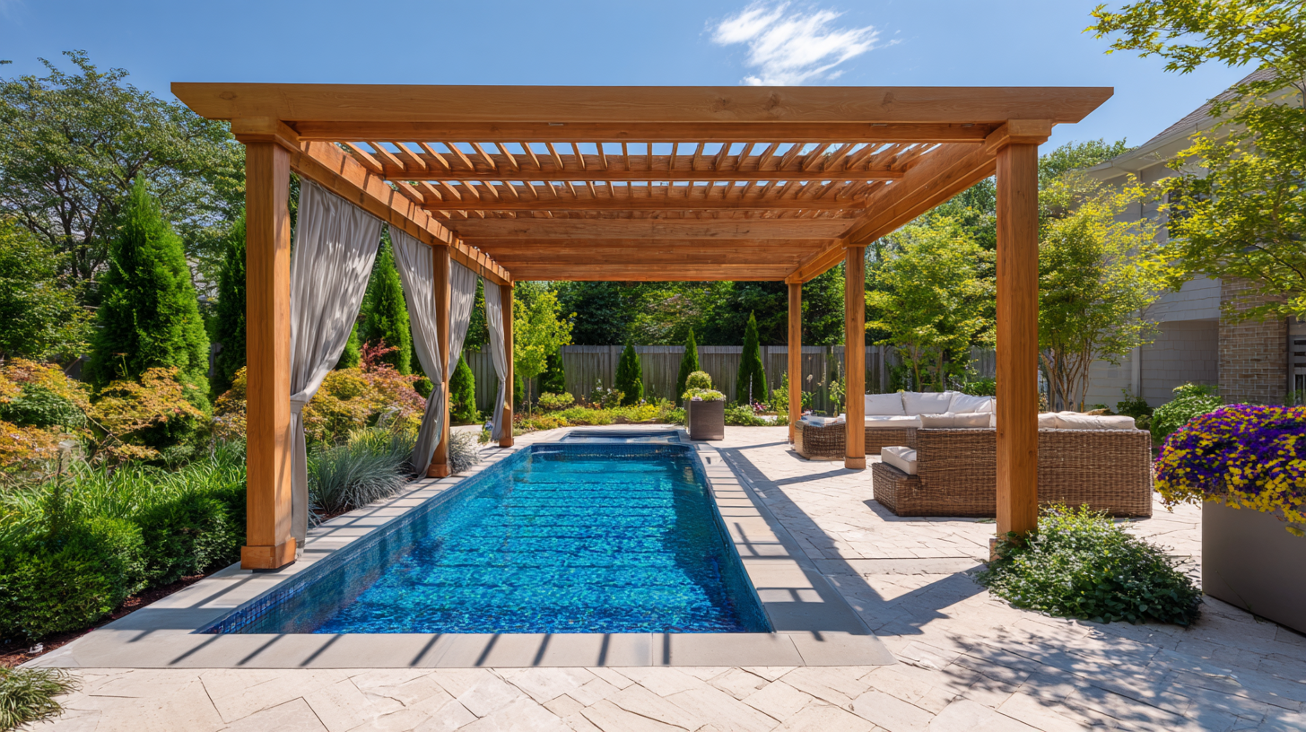 Creative Poolside Pergola Designs to Elevate Your Outdoor Space