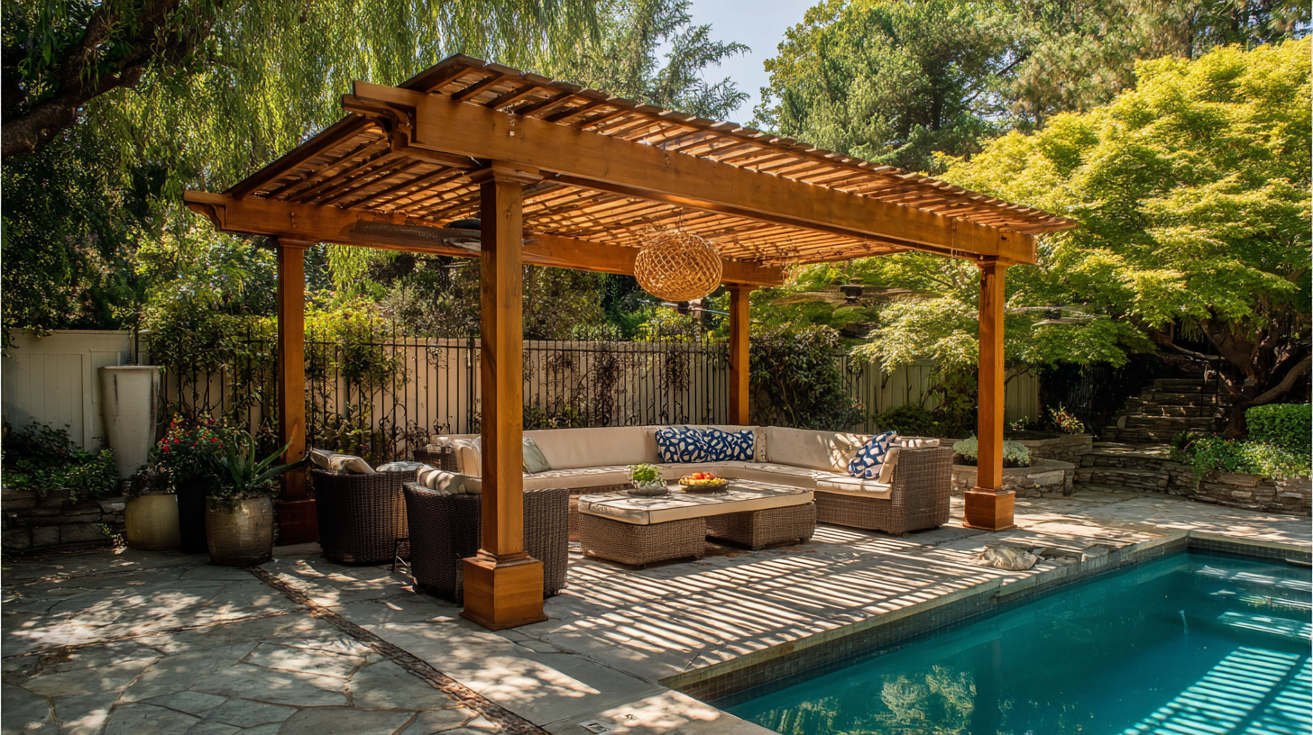 Creative Poolside Pergola Designs to Elevate Your Outdoor Space