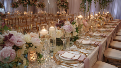 The Future of Wedding Table Decorations Beyond Traditional Elegance