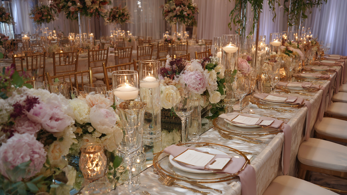 The Future of Wedding Table Decorations Beyond Traditional Elegance