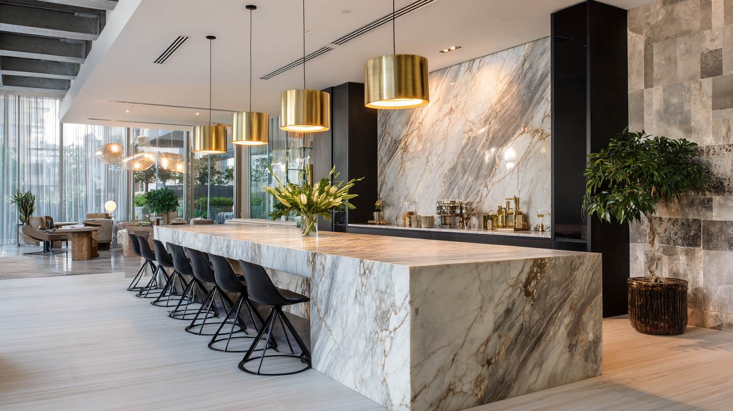 Creative Ways to Use Marble Countertops in Modern Interior Design