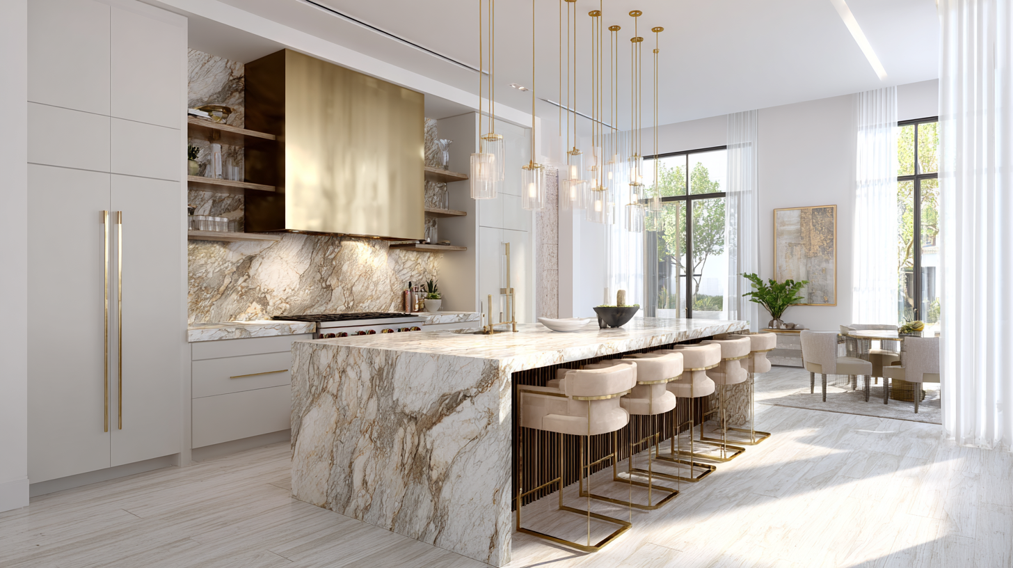 Creative Ways to Use Marble Countertops in Modern Interior Design