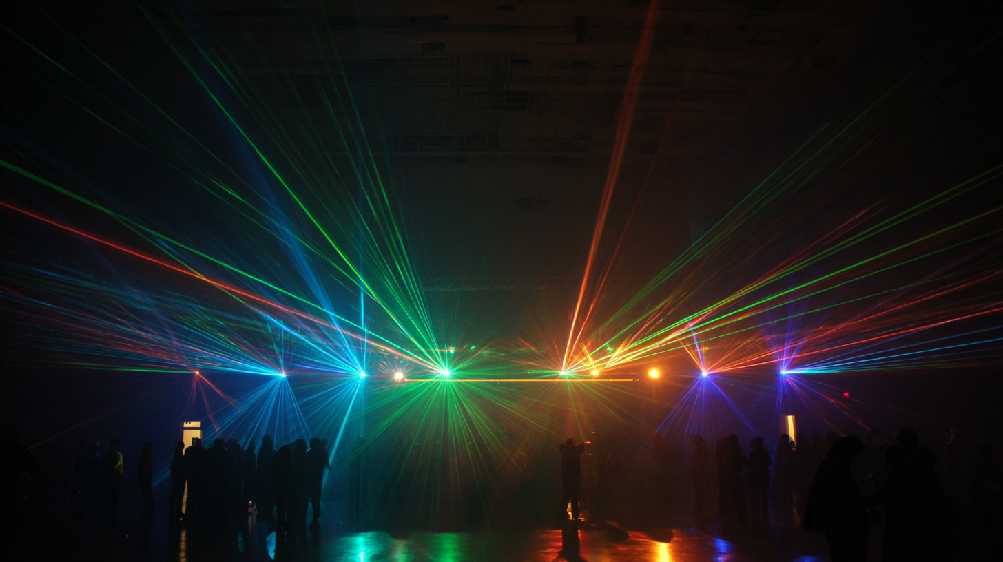 Solutions for Enhancing Events with Laser Light Show Lights