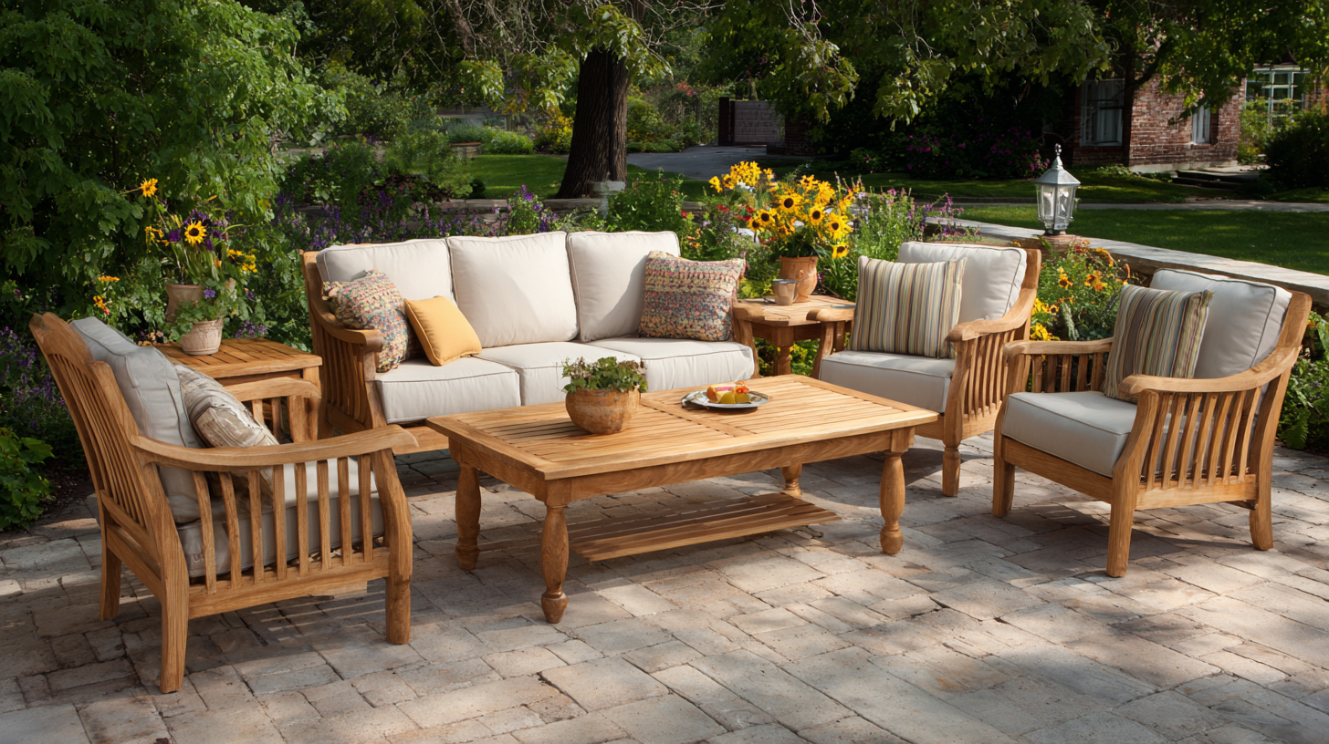 How to Choose the Perfect Wood Patio Furniture for Your Outdoor Space