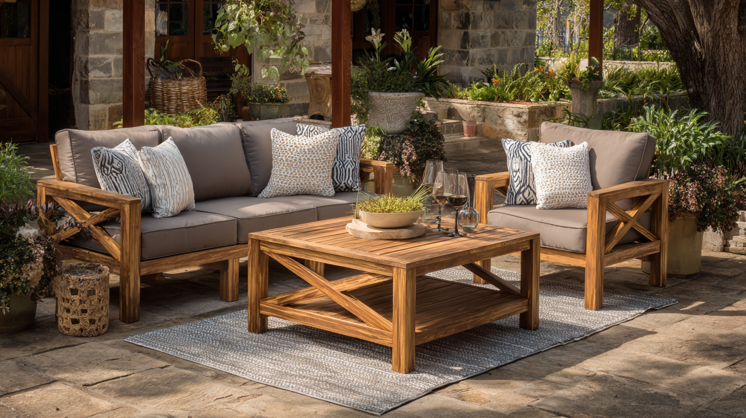 How to Choose the Perfect Wood Patio Furniture for Your Outdoor Space