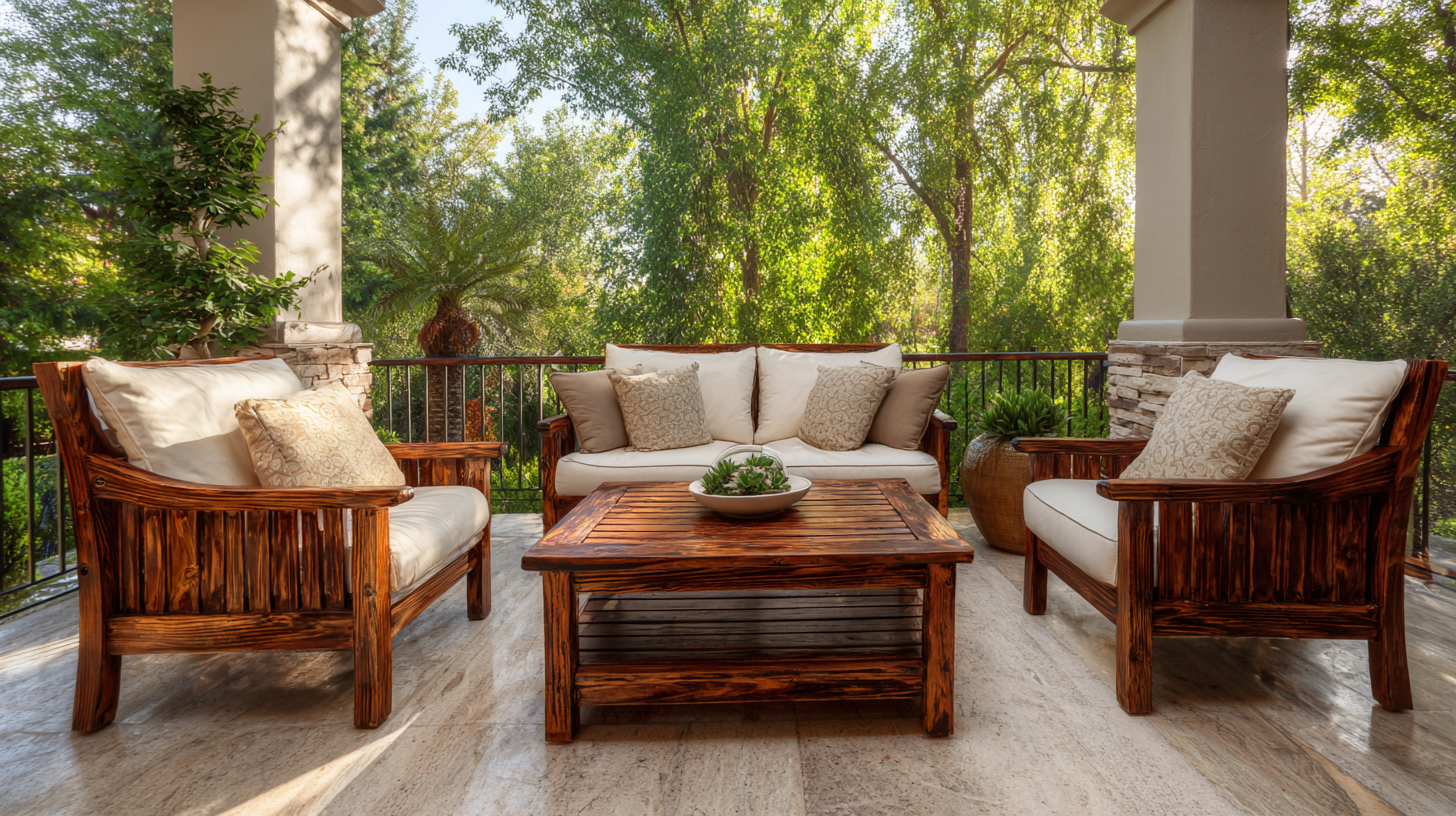 How to Choose the Perfect Wood Patio Furniture for Your Outdoor Space