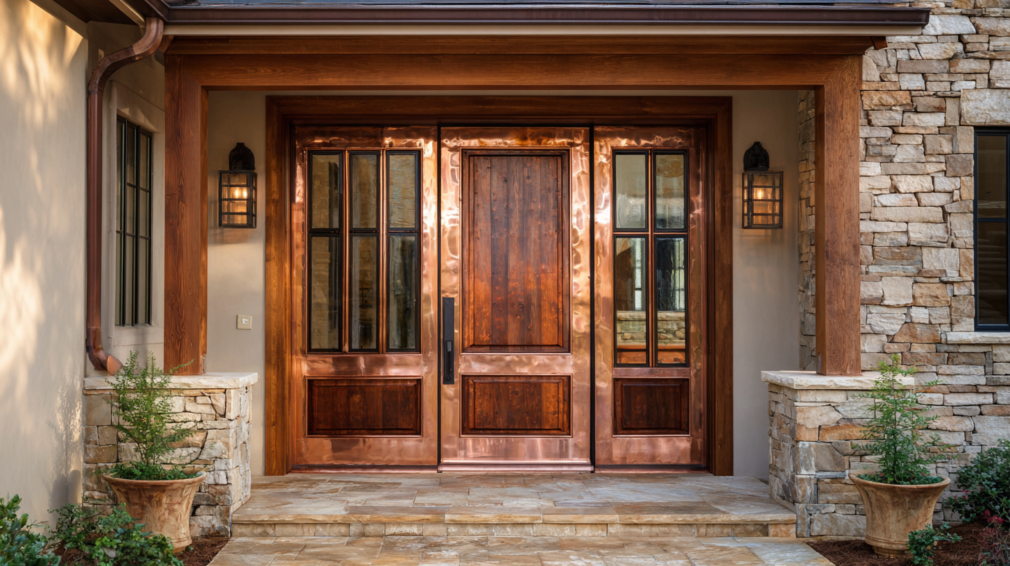 7 Best Reasons to Choose Glass Copper Doors for Your Home