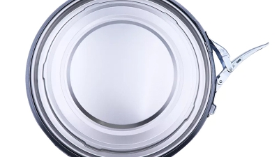 Conical Tinplate Chemical Coating Pail Lug Lid with Latch Ring