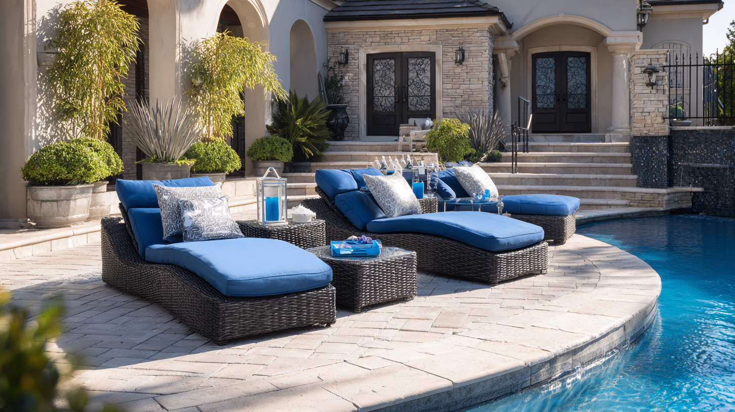 Understanding the Unique Benefits of Custom Poolside Lounge Sets for Your Outdoor Space
