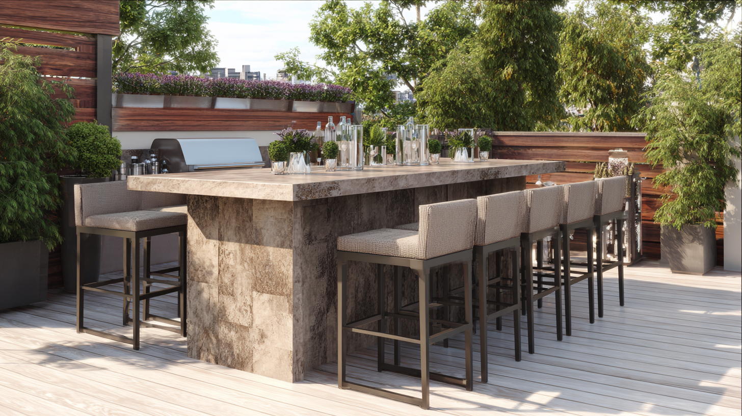 The Future of Stylish Bar Tables for Outdoor Entertainment
