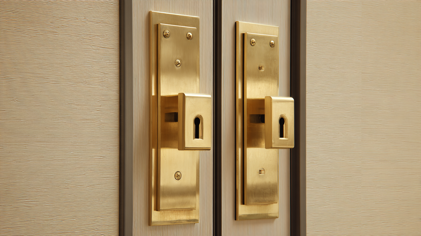 Advantages of Brass Push Plates for Commercial Use