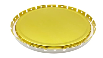 UV Deep Groove Curled Tinplate Conical Chemical Coating Pail Lug Lid