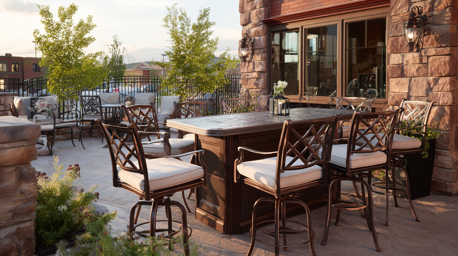 5 Proven Reasons Outdoor Bar Chairs Boost Your Patio's Appeal and Sales!