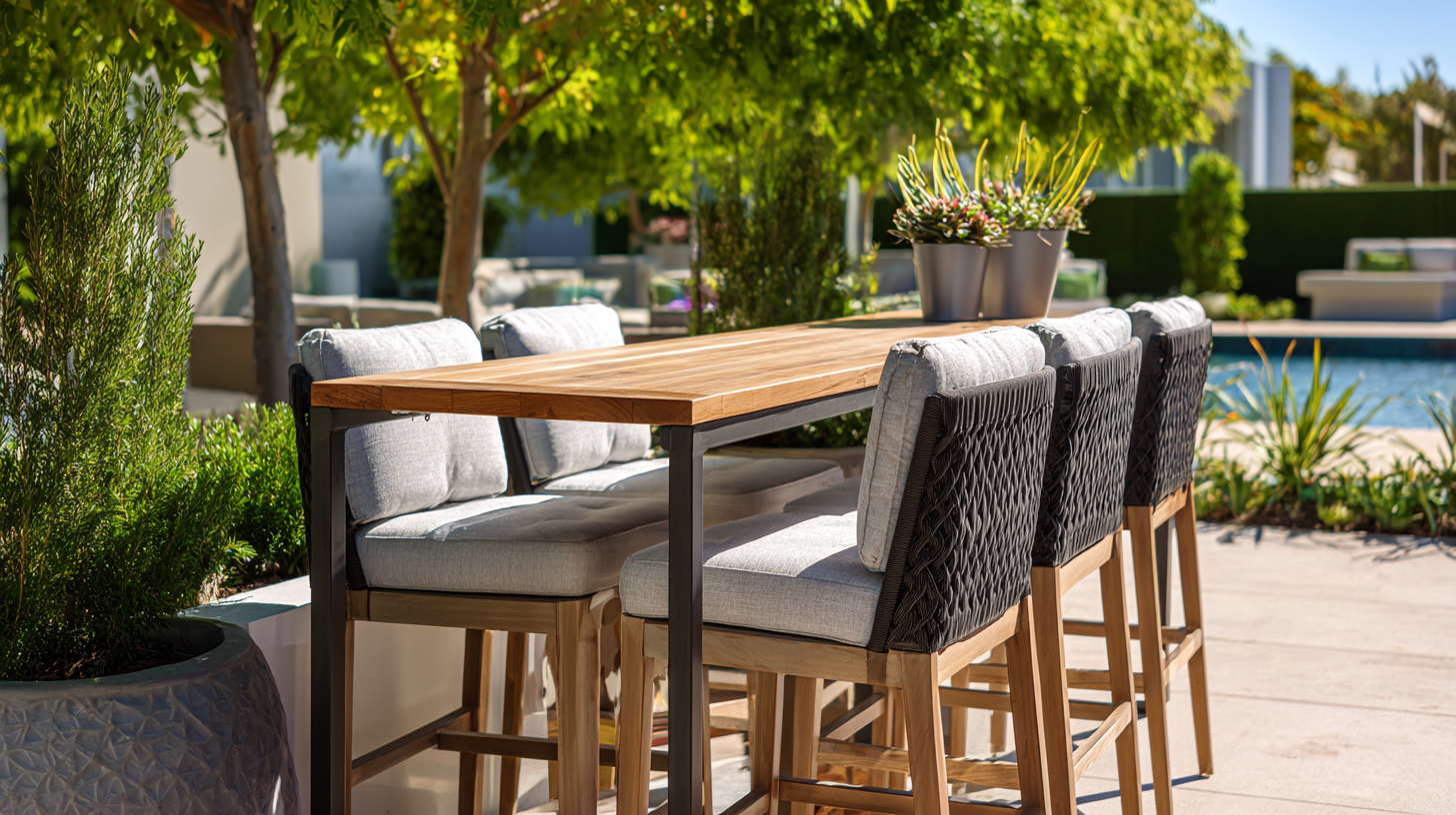 5 Proven Reasons Outdoor Bar Chairs Boost Your Patio's Appeal and Sales!