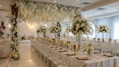 How to Create Stunning Wedding Reception Decorations with DIY Techniques