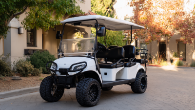 L'avenir du transport durable avec les voiturettes de golf électriques