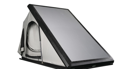 Tiancai triangular roof top tent, the outer shell of this roof top tent is made of aluminum alloy, which has high corrosion resistance. Featuring a stainl ( (3).jpg