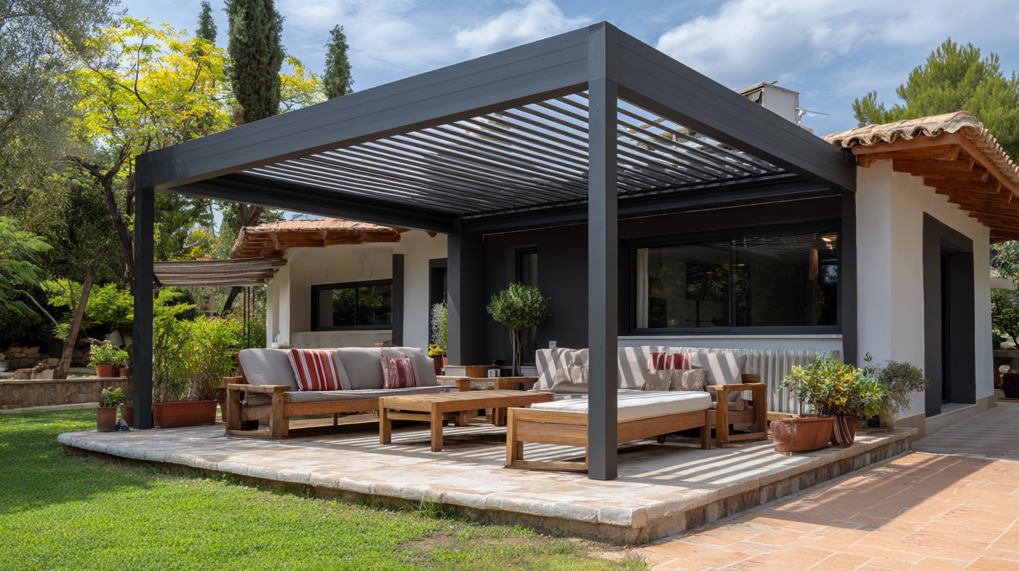 Innovative Designs of Bioclimatic Pergolas to Elevate Outdoor Living Spaces