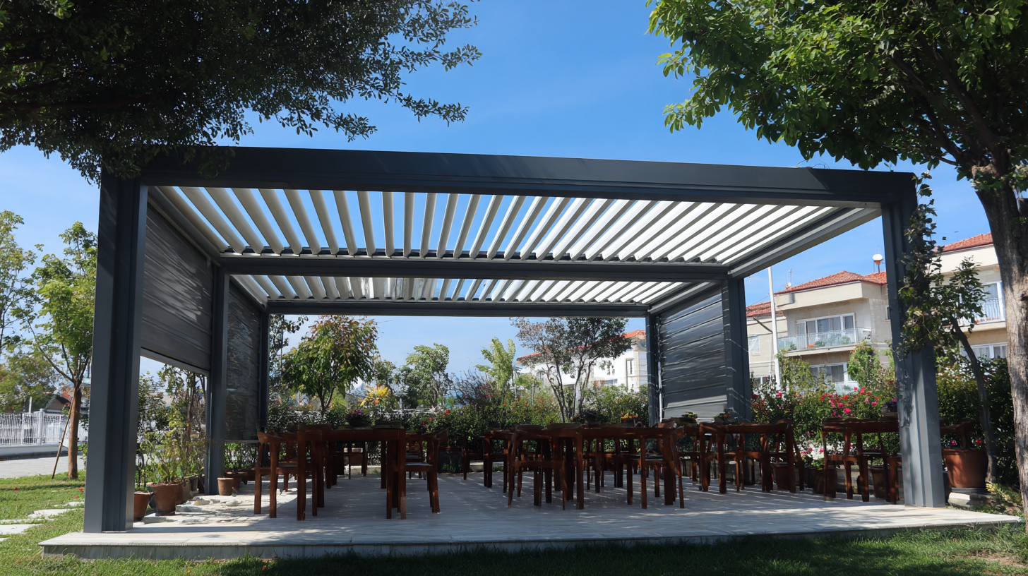 Innovative Designs of Bioclimatic Pergolas to Elevate Outdoor Living Spaces