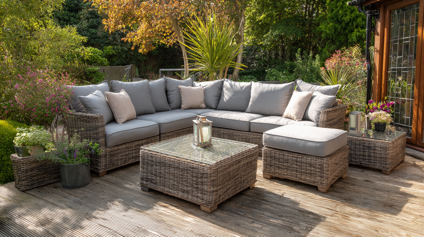 Solutions for Creating a Relaxing Outdoor Space with Rattan Garden Furniture