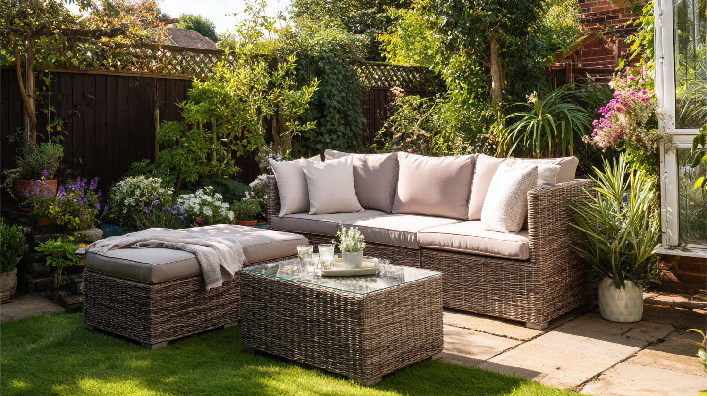 Solutions for Creating a Relaxing Outdoor Space with Rattan Garden Furniture