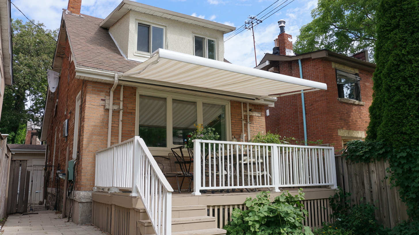 Creative Examples of Balcony Retractable Awnings That Transform Your Outdoor Space