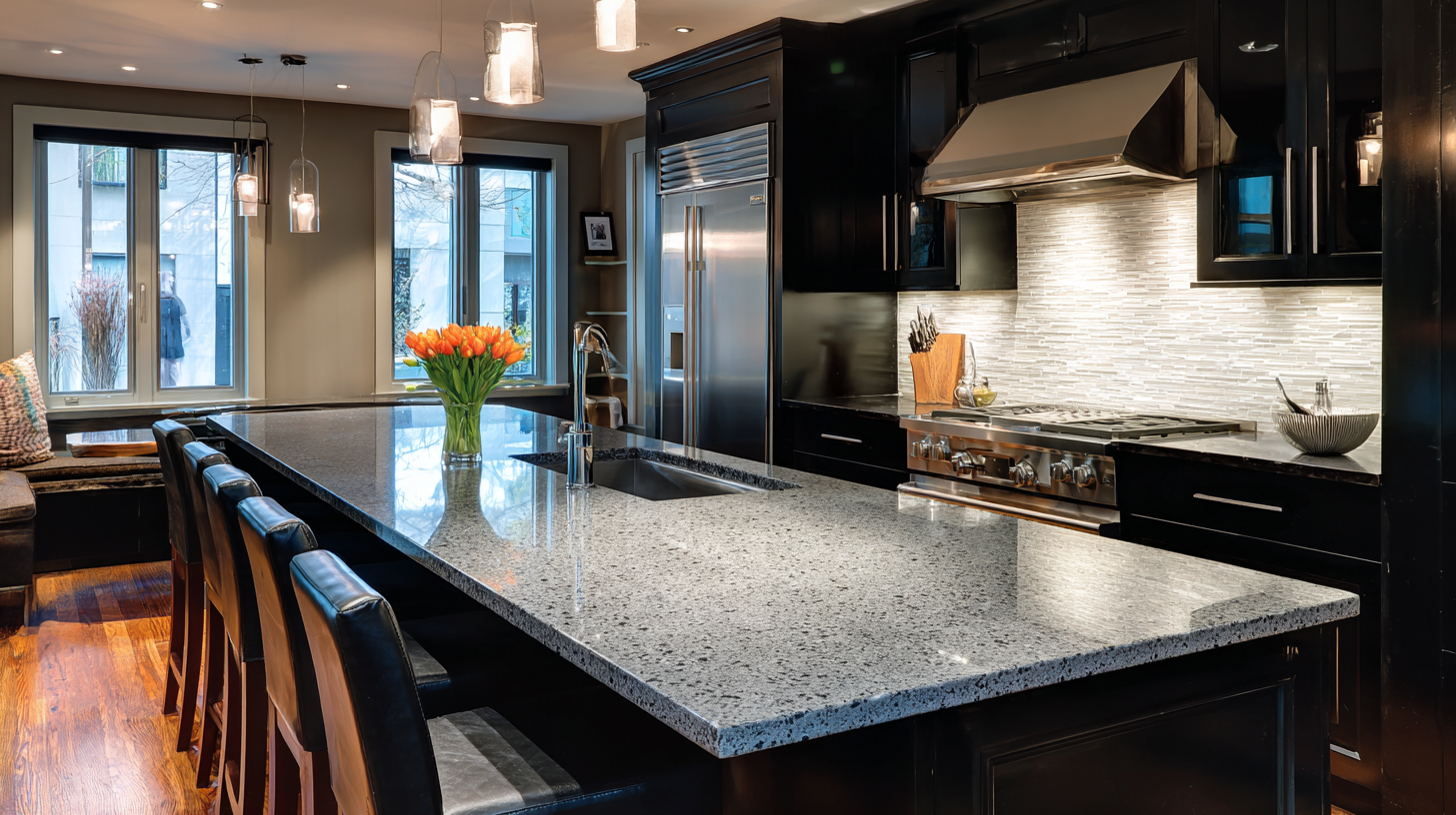 Unveiling the Versatility of Black Countertops Quartz: Top 5 Unique Design Examples for Modern Kitchens