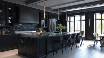 Unveiling the Versatility of Black Countertops Quartz: Top 5 Unique Design Examples for Modern Kitchens