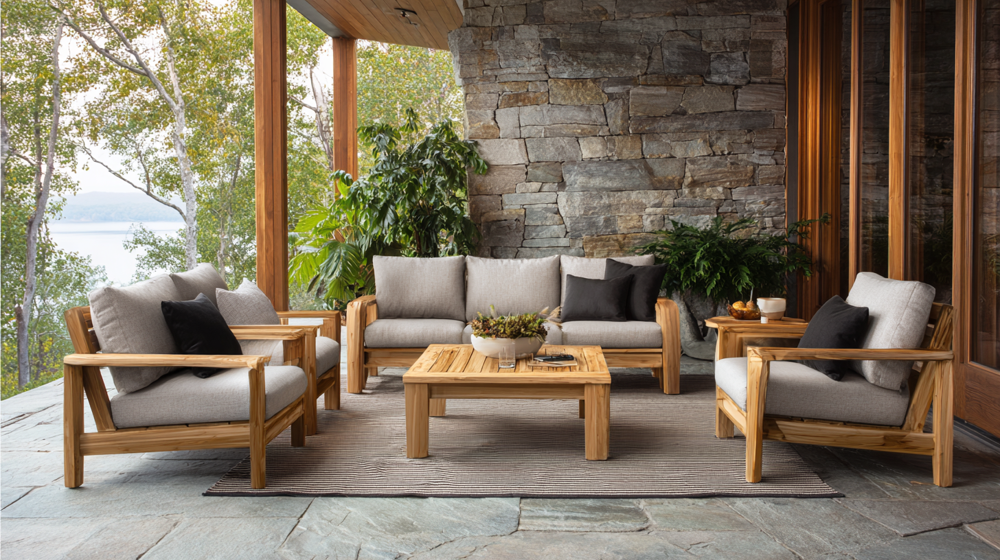 Exploring Sustainable Alternatives to Wood Patio Furniture for Modern Outdoor Spaces