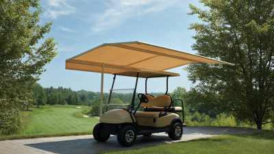 7 Best Golf Cart Canopies to Protect Your Ride from 90% of UV Rays This Summer