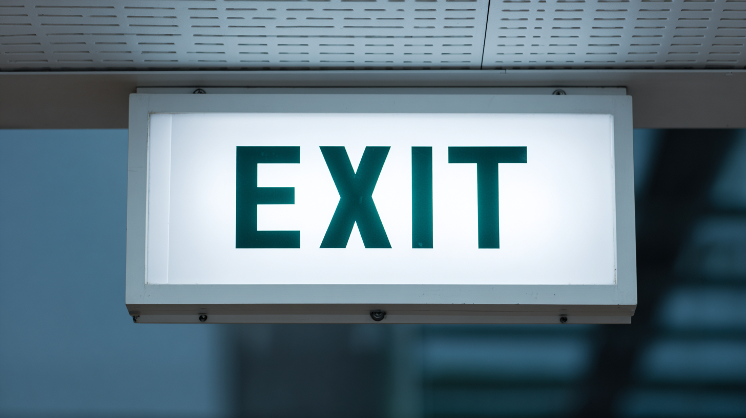 The Ultimate Guide to Choosing the Right Exit Sign Box for Your Business