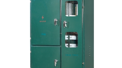 Zhejiang style stainless steel three-phase two-digit meter (ground-standing transformer type)