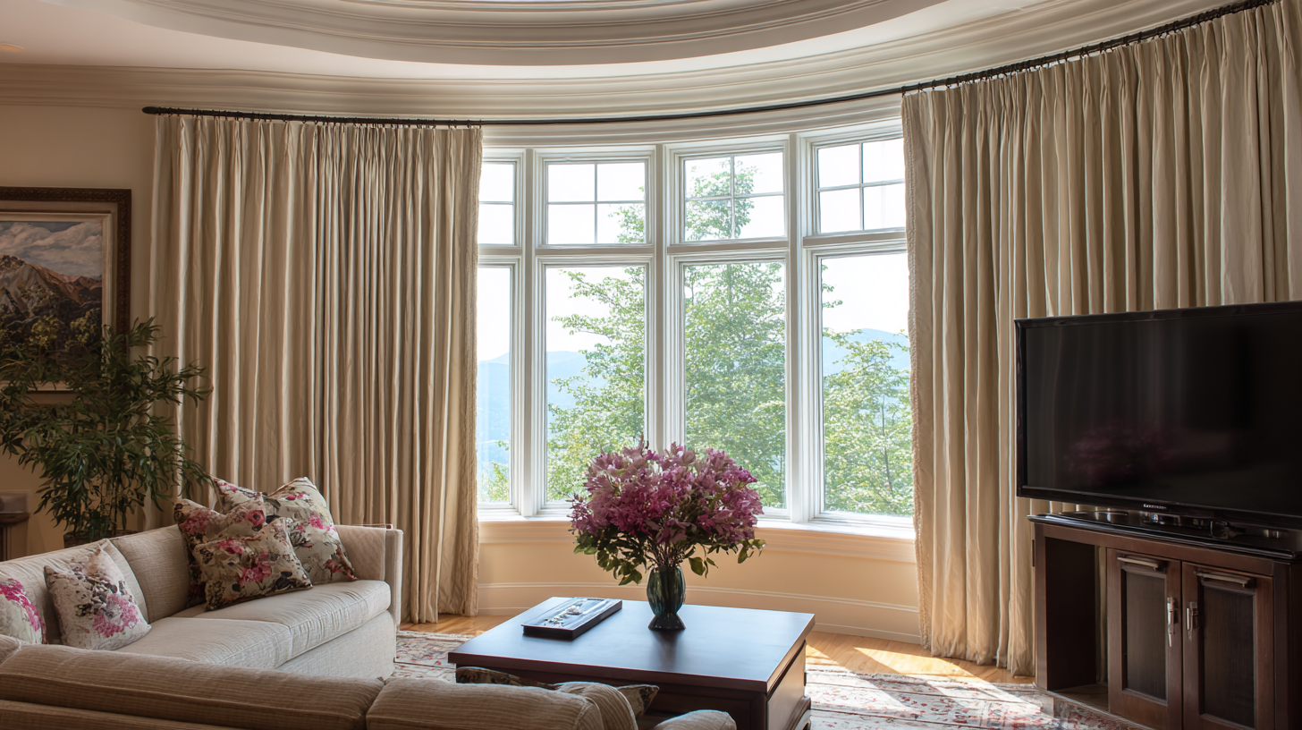 Top Strategies for Choosing the Perfect Curved Window Curtain Rod for Your Home Décor