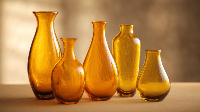 What Makes Amber Bud Vases a Must Have for Your Home Decor