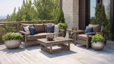 Master the Art of Choosing the Perfect Outdoor Deck Tables for Your Space