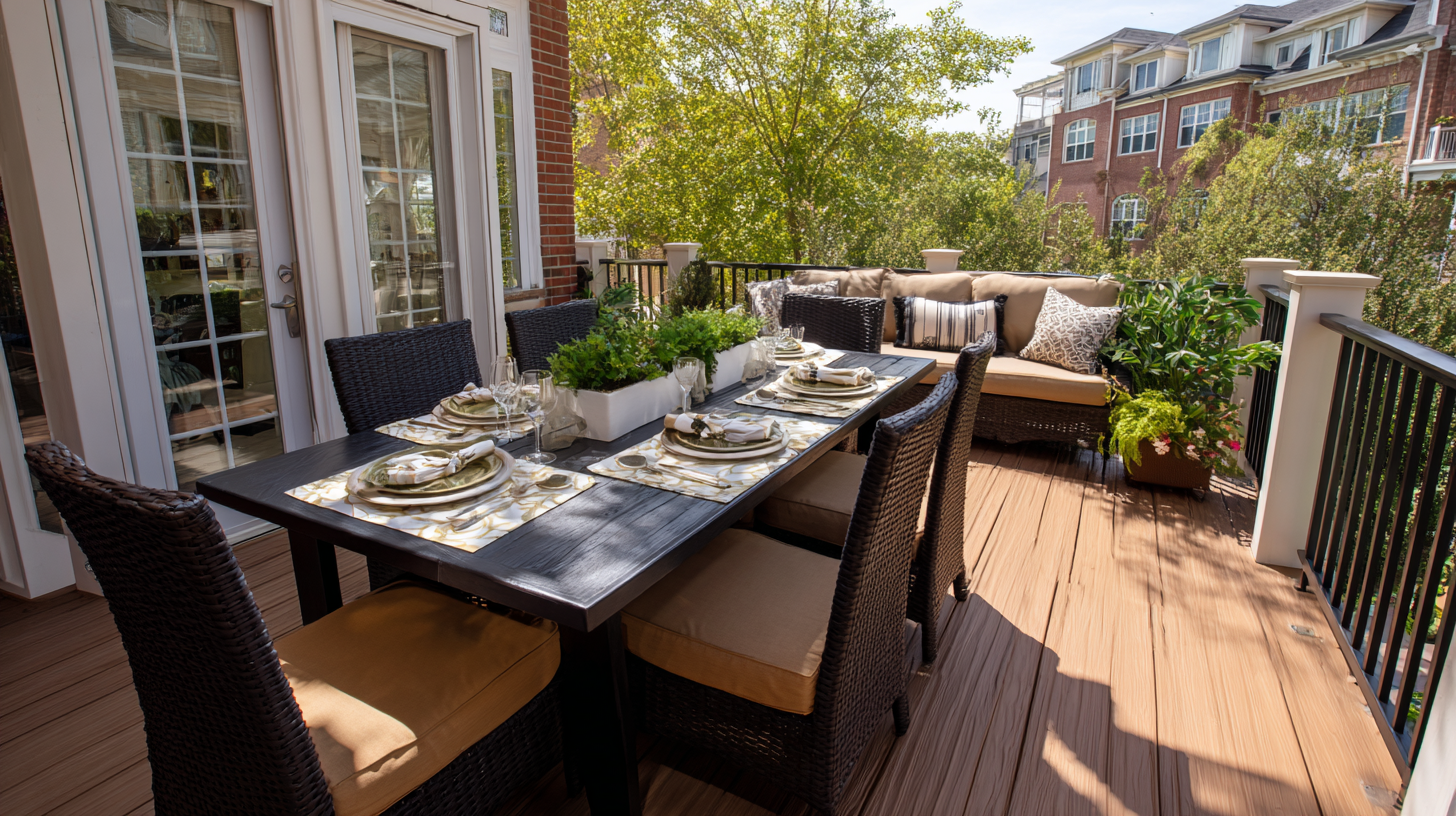 Master the Art of Choosing the Perfect Outdoor Deck Tables for Your Space