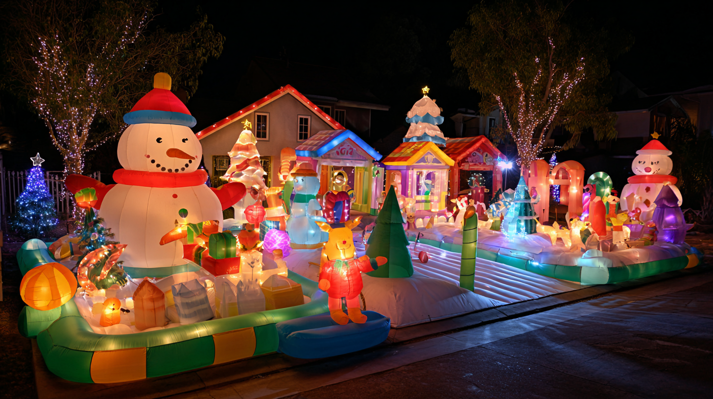 How to Choose the Best Christmas Inflatables for Your Holiday Display