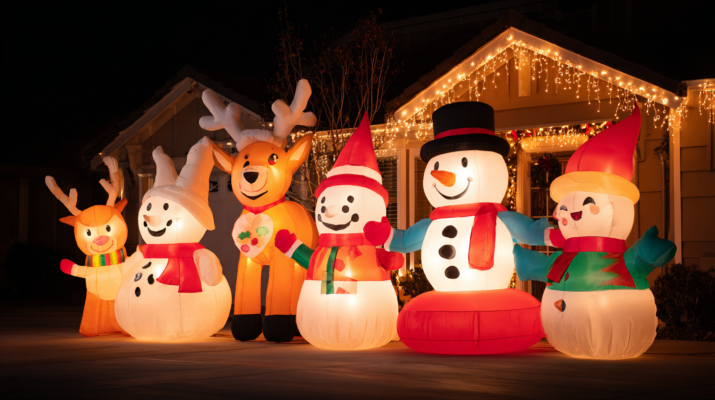 How to Choose the Best Christmas Inflatables for Your Holiday Display