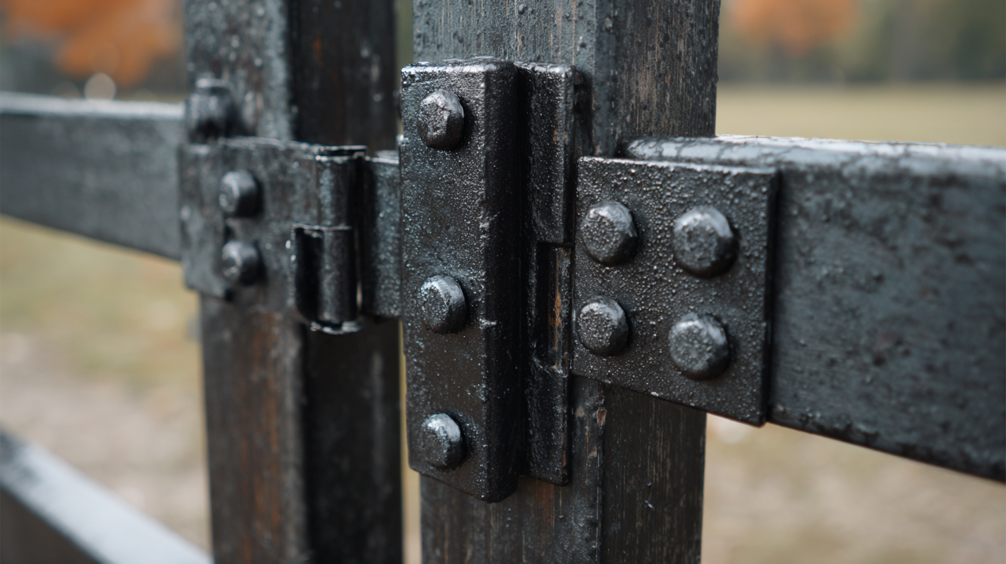 Top Strategies for Maximizing Durability with Black Gate Hinges